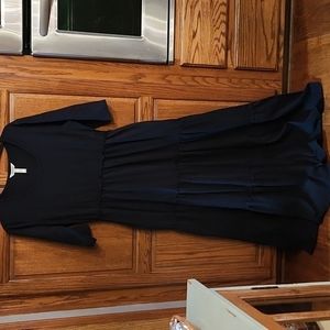 Matilda Jane Black Tiered Maxi Dress with Pockets